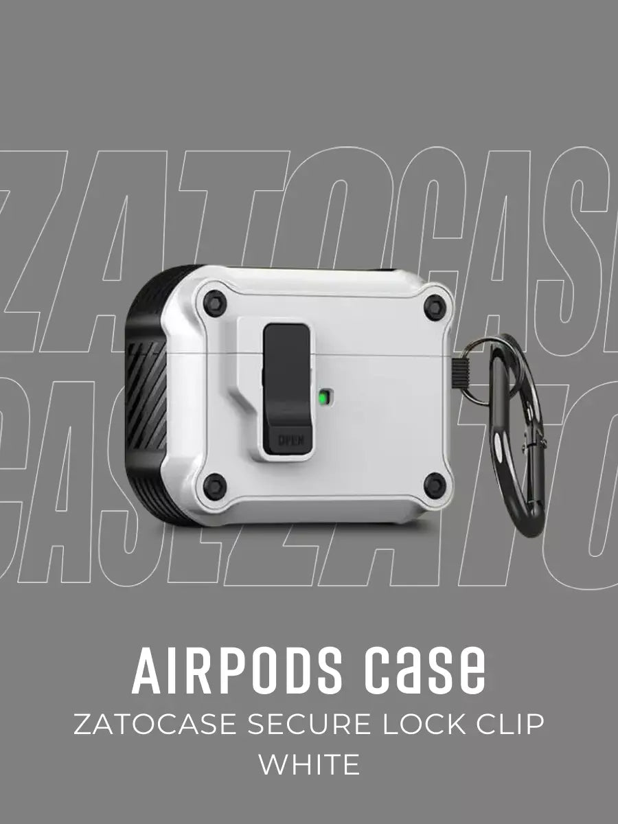 Rhinoguards Lock Clip Secure Case For Airpods(Airpods Not Included)