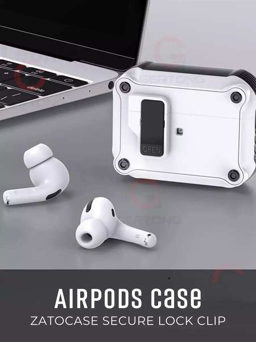 Rhinoguards Lock Clip Secure Case For Airpods(Airpods Not Included)