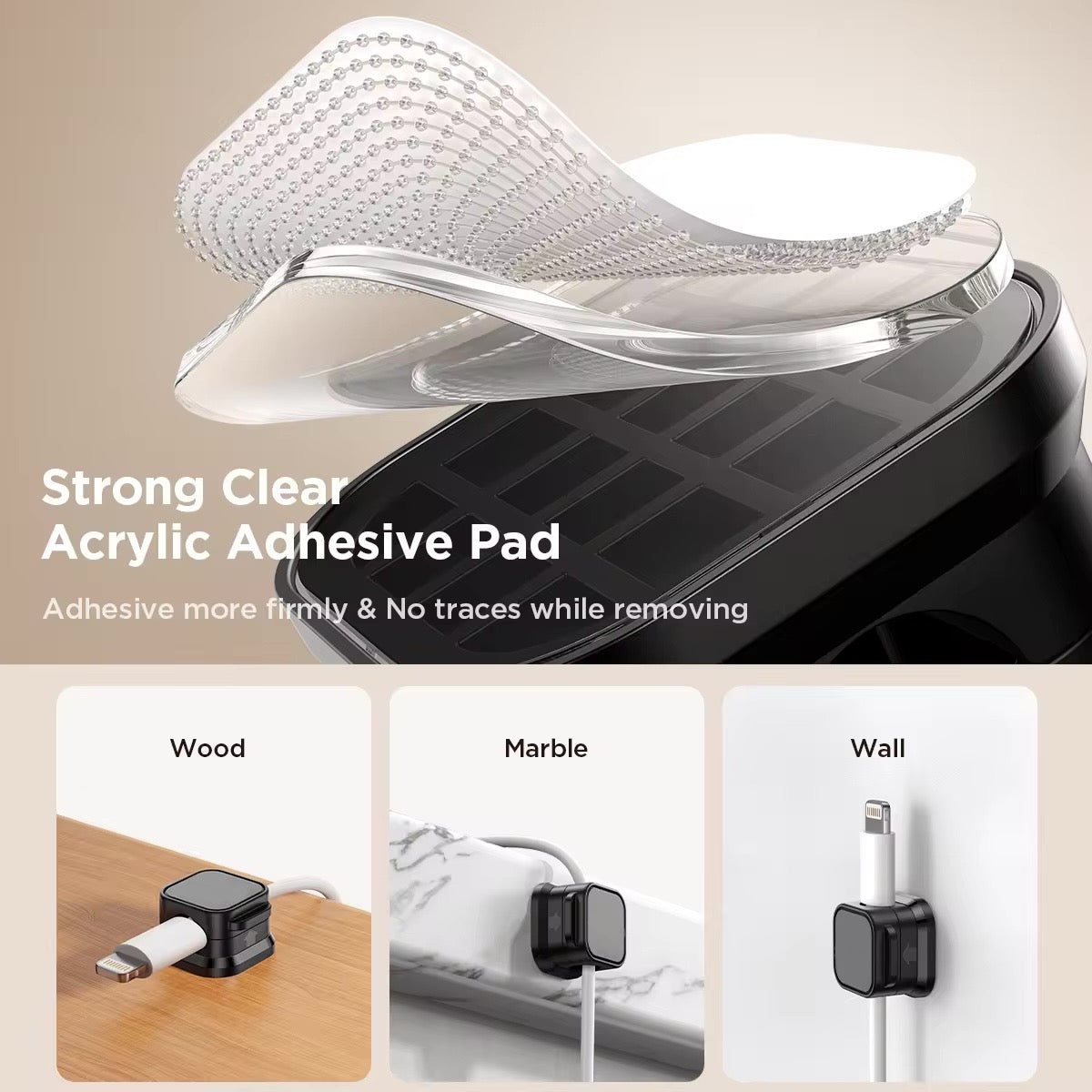 MagnaClip Magnetic Cable Organizer